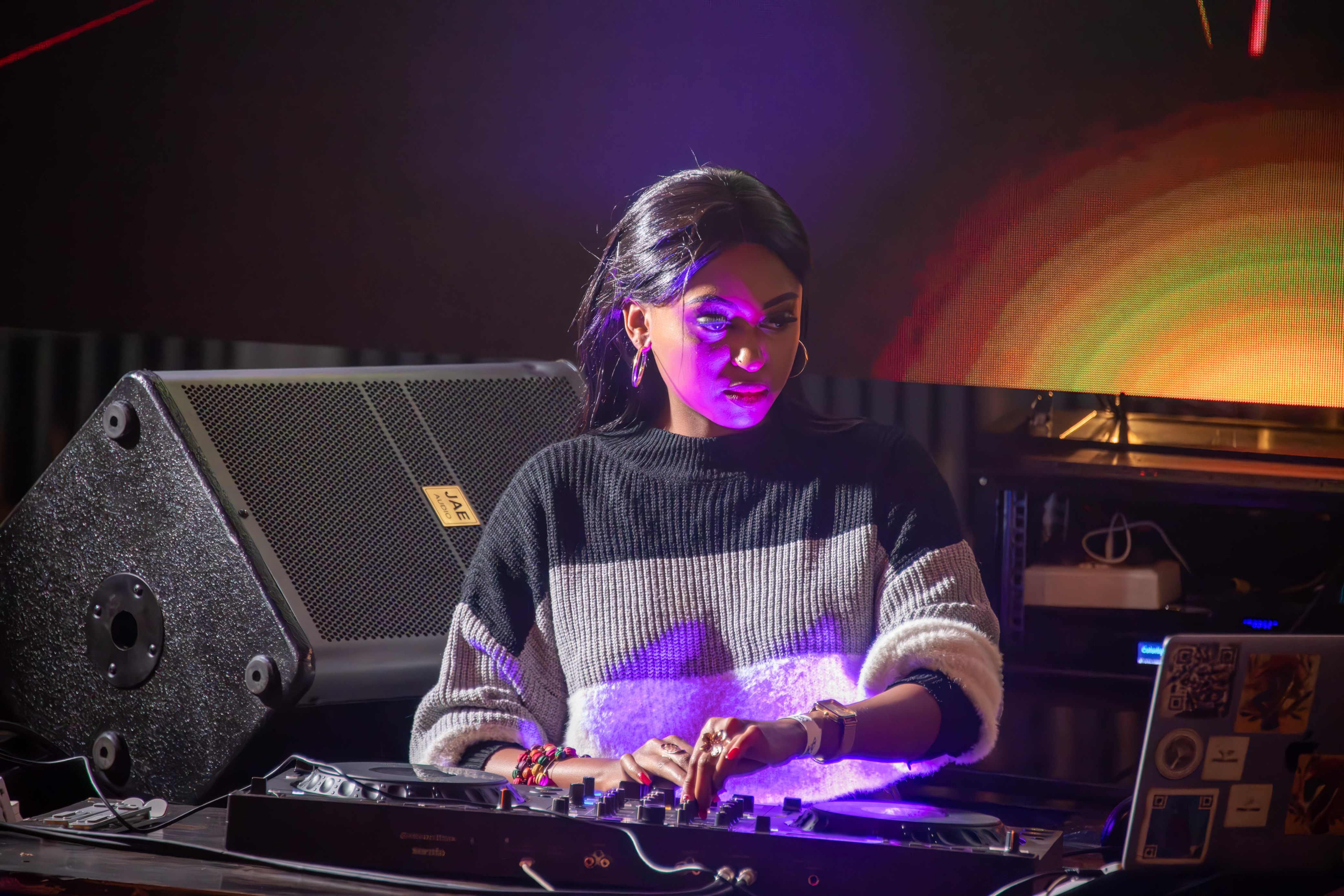 Tinashe performing at Classic Nocturne